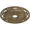 Ekena Millwork Loera Medallion (Canopies up to 6 1/4"), 26 5/8"OD x 4 1/2"ID x 1 3/8"P, Mississippi Mud Crackle CM26LOMMC - alternate 2